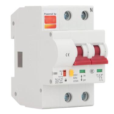 Imagem de Generic Disjuntor de Medição, Disjuntor de Armazenamento Multifuncional de Dados AC 230V 2P WiFi Timing para Office (63a)