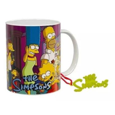 Imagem de Caneca Os Simpsons Tsp2. Grátis: Chaveiro No Mesmo Tema! - loja dinka