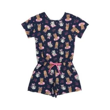 Imagem de Macaquinho Infantil Curto Feminino Bee Loop-Feminino