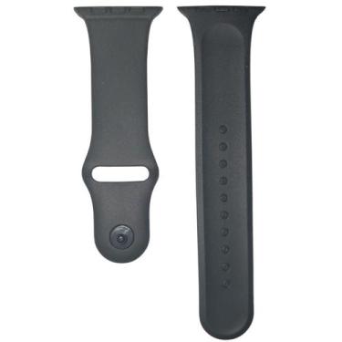 Imagem de Pulseira Silicone Esportiva Apple Watch 49mm 45mm 44mm 42mm - FENDIOR 