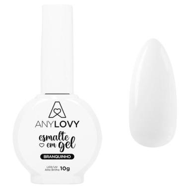 Imagem de Lançamento Esmalte Em Gel Anylovy 10g Escolha a Cor Perfeita, BRANQUIN