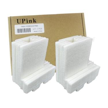Imagem de UPink 2 pacotes de esponjas de tinta para resíduos compatíveis com ET 2700 2750 2756 2760 3700 3710 3750 3760 4700 4750 4760 XP 5100 5105 5115 L6190 ST-2000 0 ST-3 000 ST-4000 WF-2860 F150 F100 F130