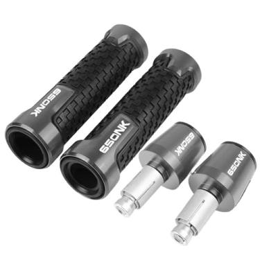 Imagem de Motorcycle Accessories 7/8" Handlebar Hand Grips Handle Bar Ends Cap Plug Handlebar Grips For CF&MOTO 650NK 650 NK 2016 2017 2018