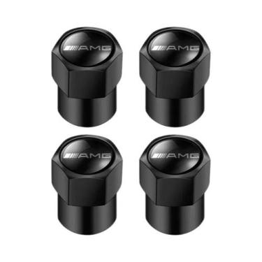 Imagem de Mercedes Benz AMG Tampa Da Haste Do Pneu Do Carro 4 Unidades Em Liga D