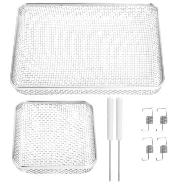 Imagem de Tela de forno RV para cobertura de ventilação de aquecedor de água RV, malha de aço inoxidável com ferramenta de instalação