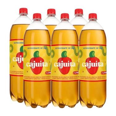 Imagem de Kit 6 Refrigerante de Caju Cajuíta 2 Litros