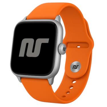 Imagem de Pulseira compatível com Huami Amazfit GTS - GTS 2 - Nandos-Store (Laranja tipo apple)