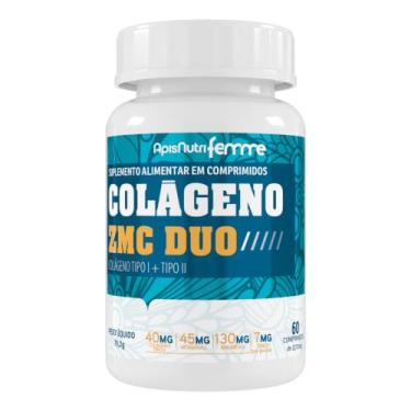 Imagem de Colágeno ZMC Duo 1270mg 60 Comp Femme - ApisNutri