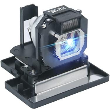 Imagem de QUJXU Lâmpada De Projetor Substituição Et-Lae1000 Com Compartimento Para Panasonic Pt-Ae1000 Pt-Ae1000E Pt-Ae1000U Pt-Ae2000 Pt-Ae2000E Pt-Ae2000U Pt-Ae3000 Pt-Ae3000U Th-Ae1000 Th-Ae3000