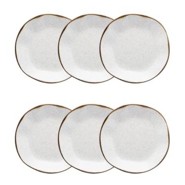 Imagem de Conjunto De Pratos Fundos 06 Peças Ryo Maresia Oxford