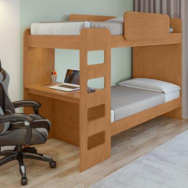 Imagem de Beliche com Escrivaninha e Led Olga Lopas