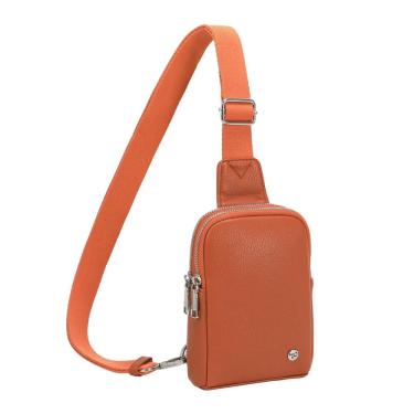 Imagem de Sling Bag INICAT Travel Small Leather Crossbody Burnt Orange