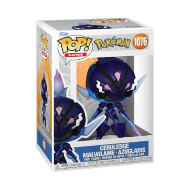 Imagem de Funko Pop! Games: Pokemon - Ceruledge - Figura de vinil colecionável - ideia de presente - Mercadoria oficial - Brinquedos para crianças e adultos - Video Games Fans - boneco para colecionadores