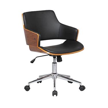 Imagem de Cadeira Office Débora PU Preto Rivatti