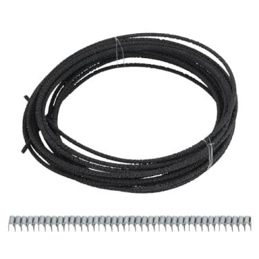 Imagem de SUPERFINDINGS Kit de reparo de mola de sofá em forma de U de 10 m, kit de substituição de mola de estofamento para estofamento de arame para sofá molas de móveis para reparo de sofá de cadeira de