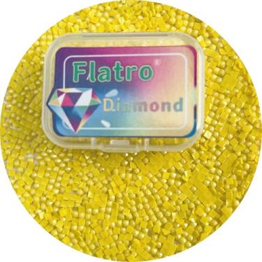 Imagem de Grânulos de pó de fada de arte de diamante, brocas brilhantes quadradas de resina de fundo plano para acessórios de pintura de diamantes, pontos de substituição para strass de pintura de arte de