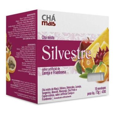 Imagem de Chá Silvestre Chá Mais Sabor Cereja E Framboesa - 10 Sachês - clinicma