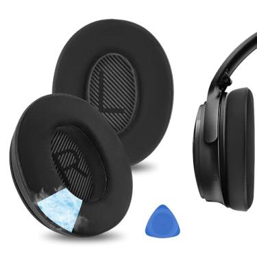 Imagem de Geekria Almofadas auriculares esportivas de gel refrescante para fones de ouvido Bose New QuietComfort, QC 45/35II/ 35IIGaming/ 25/15/SE, AE 2/2i/2w, SoundTrue, SoundLink AE2, com guia de vídeo (preto