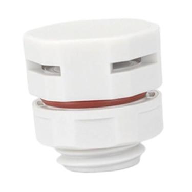 Imagem de Generic Parafuso de respiro, válvula redutora de pressão, nylon à prova d'água, fácil de usar, parafuso de ventilação, à prova de poeira, respirável, Branco