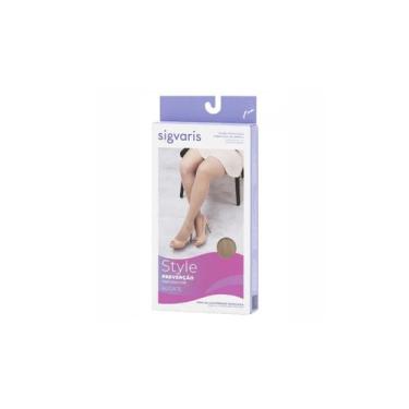 Imagem de Meia 3/4 120A 15-20 P Natural P.A Audace - Sigvaris