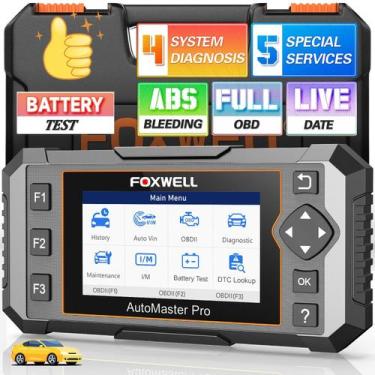 Imagem de Scanner OBD2 FOXWELL NT614 Elite com 5 reinicializações ABS/SRS/Motor/