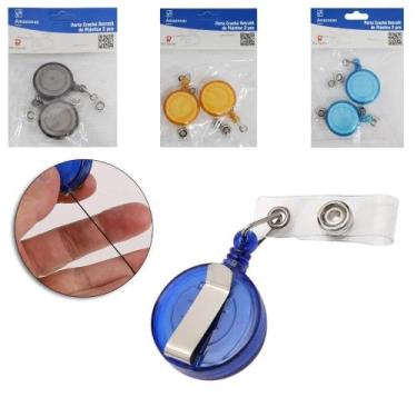 Imagem de Cordao Extensivel Para Porta Cartao De Plastico Com 2 Pecas - Rio Tiju