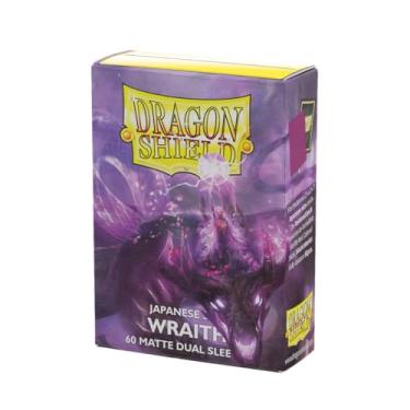 Imagem de Dragon Shield - Matte Dual - Japanese Size Card Sleeves | 60 CT - Smooth & Tough - Compatible with TCGs; Yu-Gi-Oh, Naruto, Cardfight & Vanguard | Wraith