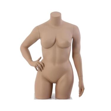 Imagem de Mannequin Manequins humanos com postura de cintura cruzada de meio corpo, torso, lingerie removível, manequim para exibição