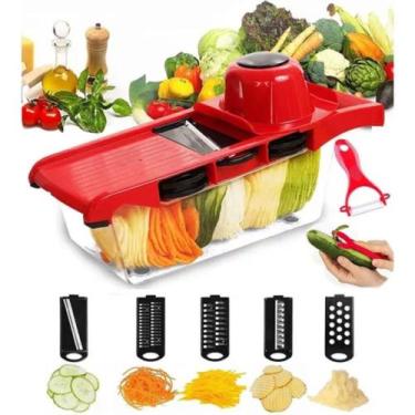 Imagem de Ralador de Frutas e Batatas Inox Ajustável - ZONNE