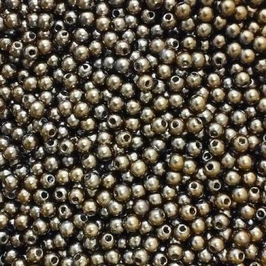 Imagem de PÉROLA DE ABS LISA Nº 04 20G PEROLA 4MM - IMPORTAÇÃO, Marrom