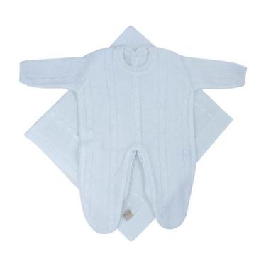 Imagem de O Início Perfeito: Saída de Maternidade Trança - Kowak Baby, Branco