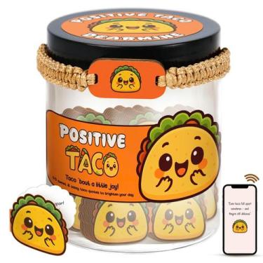Imagem de Cartões de Afirmação Jar DEARMINE Positive Taco 60 Cards