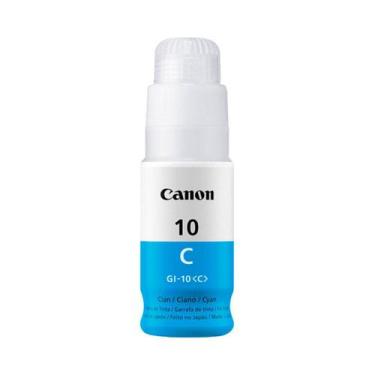 Imagem de Tinta Canon GI-10 Ciano 70 ml Original para Mega Tank