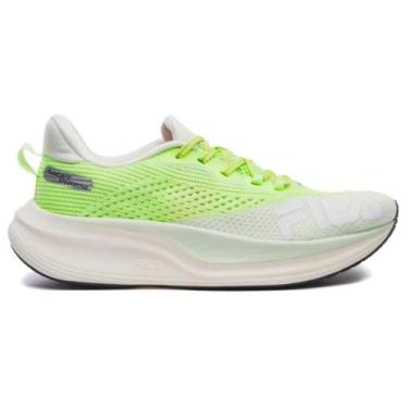 Imagem de Tênis Fila Racer Speedzone Feminino, Verde claro, Branco, 35