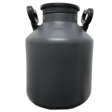 Imagem de Latão De Leite Plástico Injesul Cinza 20l