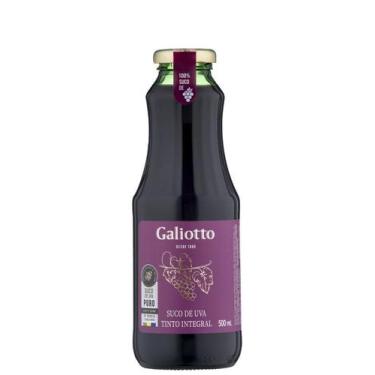 Imagem de Suco de uva tinto integral galiotto 500ml