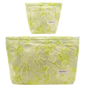 Imagem de Conjunto de bolsas de maquiagem Getto Large Cosmetic Bag Travel Organi