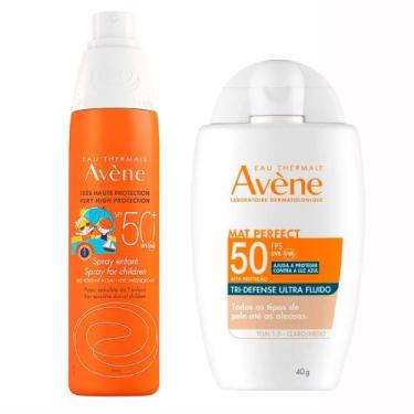 Imagem de Kit 1 Protetor Solar Avène Solar Spray Infantil FPS 50+ 200ml - Avene