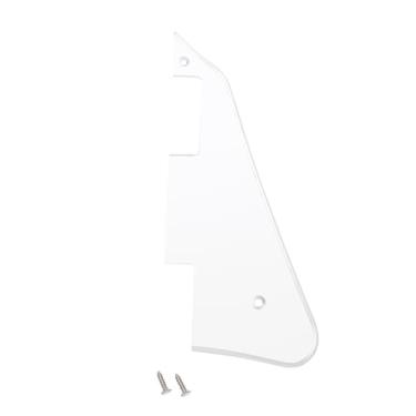 Imagem de Banworks 1 Ply Les Paul Pickguard LP Pickguard Placa contra arranhões 2 furos para guitarra elétrica EUA Gibson Les Paul LP JT/HB-05 Espelho cromado