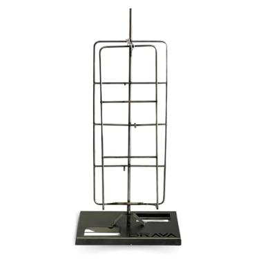 Imagem de Espeto Profissional em Carbono Grelha de Costela de Chão Base Pino Central 25kg