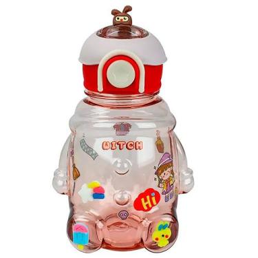 Imagem de Garrafa Infantil Mini Ursinho Vermelha 1000ml R3580 - BBR Toys - BBR I