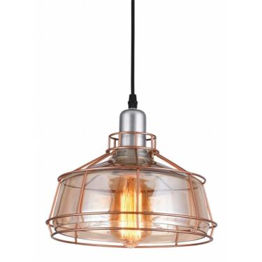 Imagem de Pendente Aro 260 Âmbar 1XE27 - 15050770 - TASCHIBRA