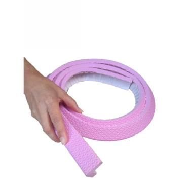 Imagem de Protetor De Quina Para Móveis - Cantoneira Adesiva Em Com 2 Metros (Rosa)