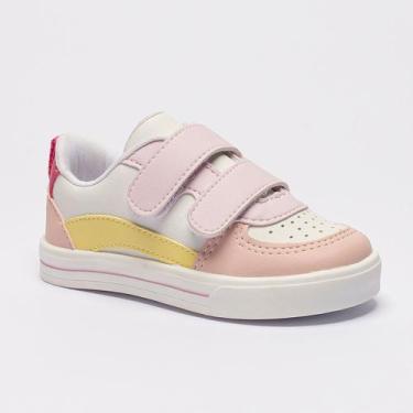 Imagem de Tênis Menina Casual Infantil Colorido Candy Color Pequito Summer, 33, 