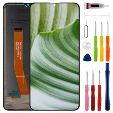 Imagem de SWARK Novo visor LCD para substituição do digitalizador de tela sensível ao toque Vortex NS65 com kit de ferramentas de reparo atualizado - preto