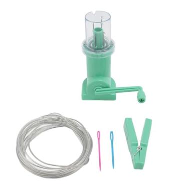 Imagem de Knitter de Carretel de Mão, Máquina tricô Manual Rápida Bricolage, Mini -tricô Ferramenta Fácil para Suéteres, Luvas Pulseira Com Muito Adequado para Roupas, Decoração Chapéu e Assim por Diante,
