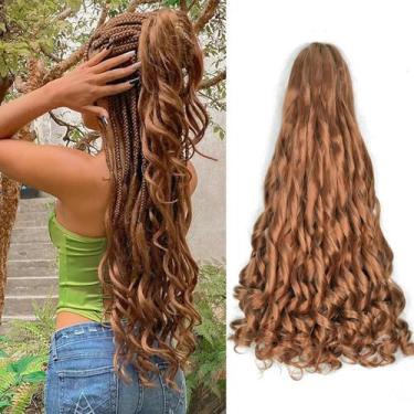 Imagem de Braiding Hair Vitorish French Curl, 22 polegadas, 8 pacotes para mulhe