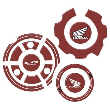 Imagem de Protetor Adesivo Motor Compatível Cb 1000r Café 2020 Resinado M3 - Alt
