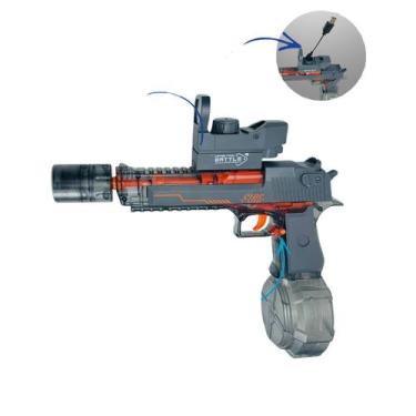 Imagem de Pistola De Água Elétrica Transparente Desert Eagle - Pari