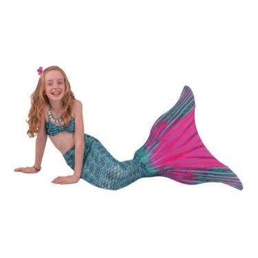 Imagem de Cauda de Sereia Completa Super Confortável para Nadar Tais